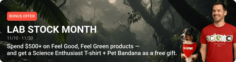 Feel Good, Feel Green banner